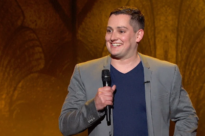 Joe Machi on stage
