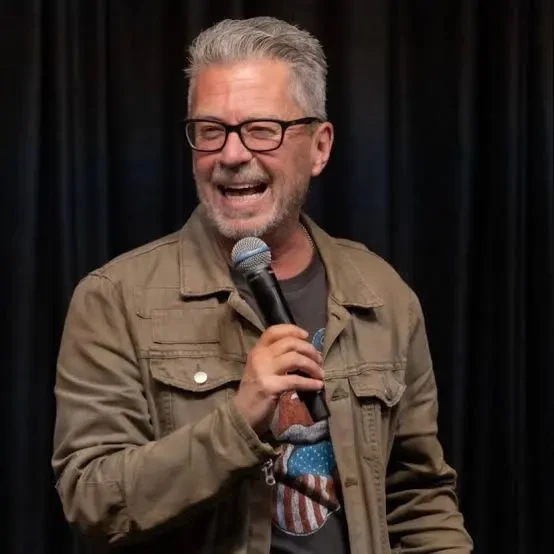Michael Loftus on stage